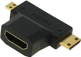 SHIVERPEAKS Mini / Micro HDMI T-Stück Adapter (77414)