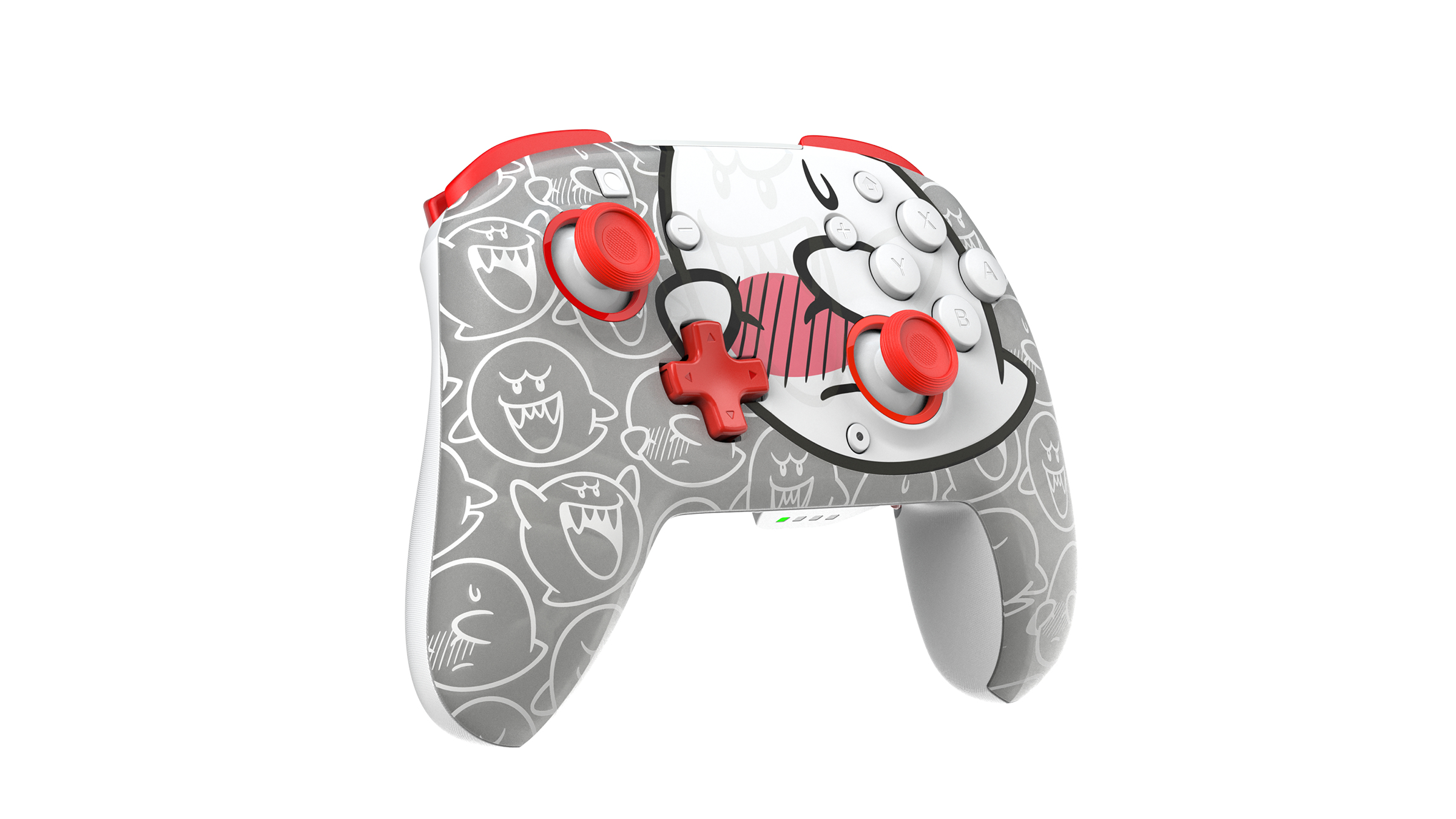 PDP Rematch Wireless BooHoo Glow Gaming-Controller Schwarz