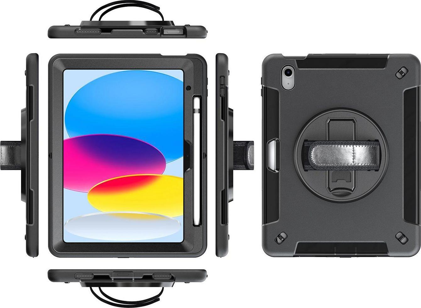 eSTUFF iPad 11th gen 2025/10th 2022 OHIO Defender Case with (ES68104007-BULK)