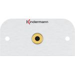 Kindermann 7441000411 3,5 mm Aluminium,Gold Steckdose (7441000411)