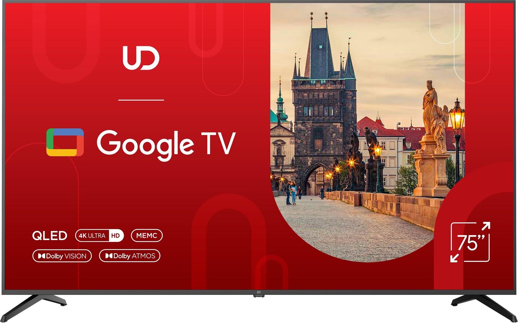 TV 75" UD 75QGU8210S 4K Ultra HD, Q-LED, DVB-T/T2/C (8594213440538)