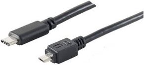 shiverpeaks BS77145-3.0 3m USB C Micro-USB B Männlich Männlich Schwarz USB Kabel (BS77145-3.0)