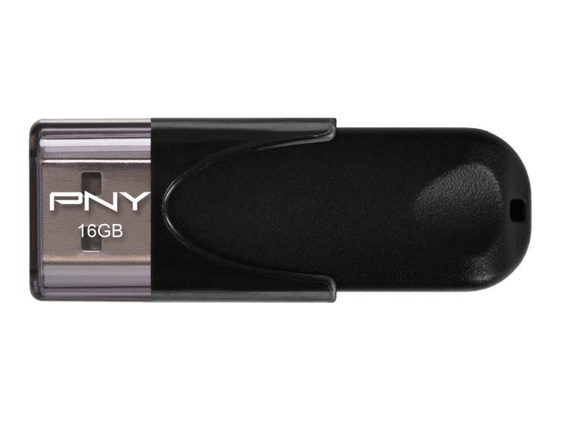 PNY Attaché 4 USB-Stick 16 GB USB 2.0 Schwarz