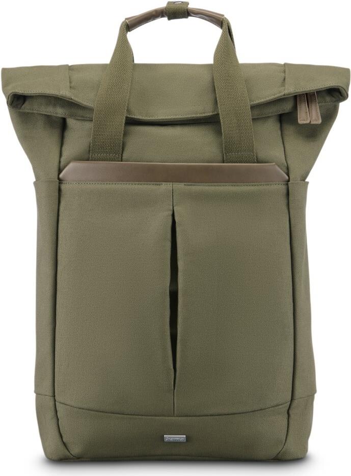 Hama 00222083 Laptoptasche 41,1 cm (16.2") Rucksack Braun - Grün (00222083)