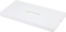 APS Kühlakku (B)410 x (T)210 x (H)25 mm, weiß aus Polyethylen, weiß gefüllt mit Kühlflüssigkeit - 1 Stück (10782)