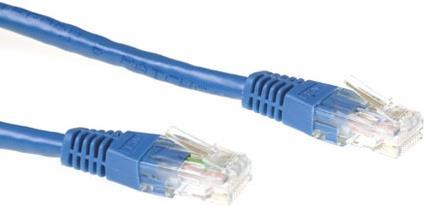 ACT CAT6A UTP 2m 2m Cat6a U/UTP (UTP) Blau Netzwerkkabel (IB3802)