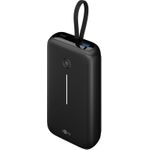 Goobay Powerbank 20.000 mAh mit integriertem USB-C-Kabel (76252)
