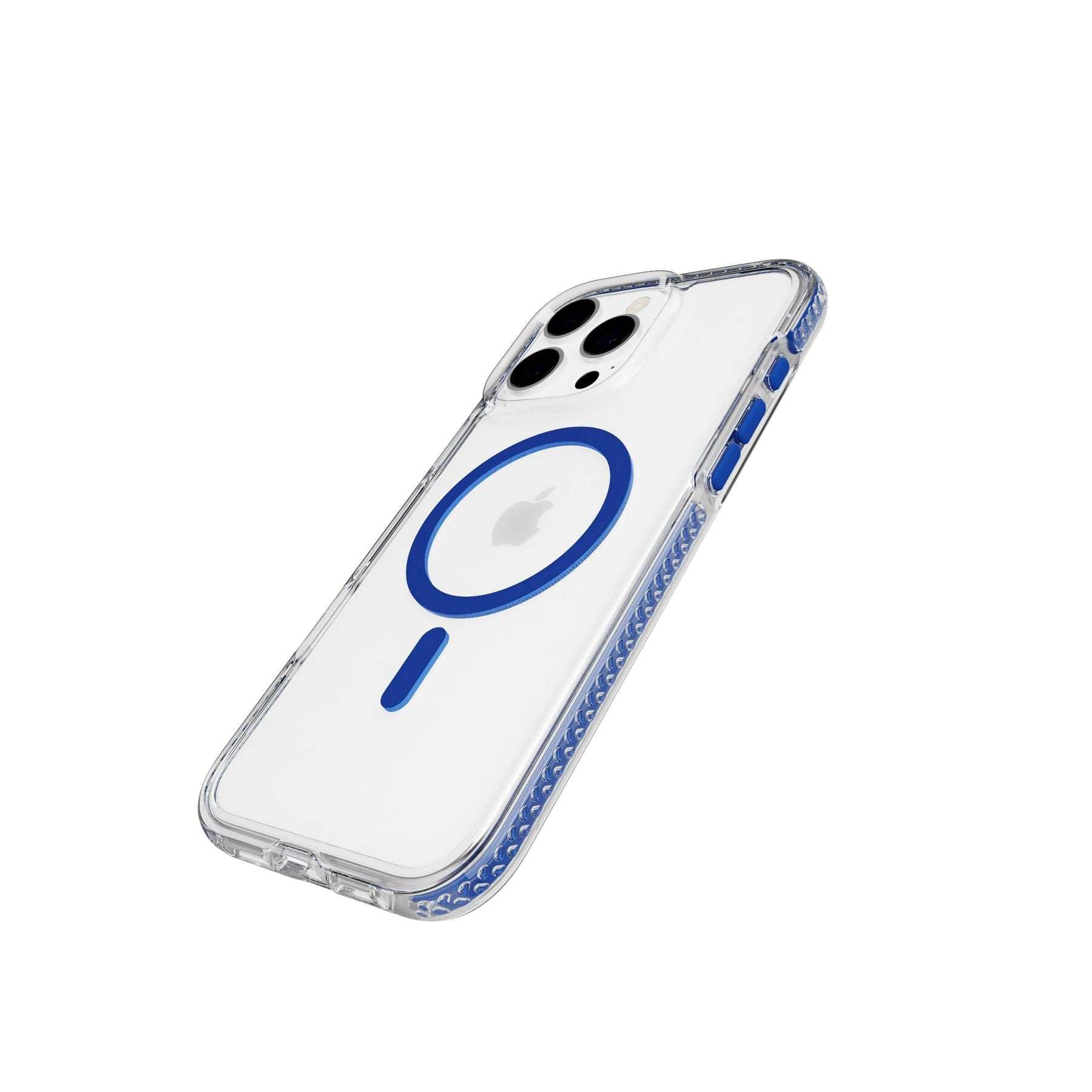 Tech21 EvoCrystal MagSafe Schutzhülle für iPhone 16 Pro Max 6,9" Blau Durchscheinend
