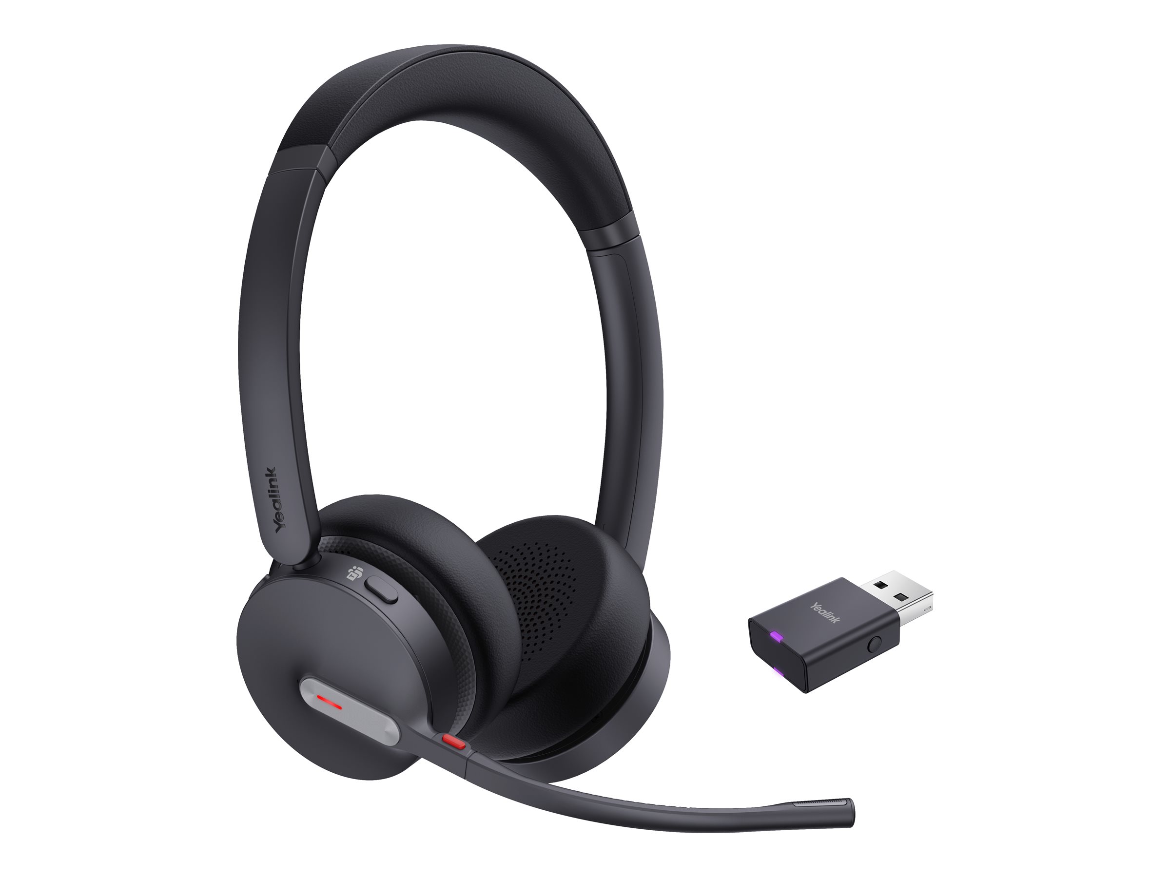 Yealink WH64 Hybrid Dual Headset Schwarz
