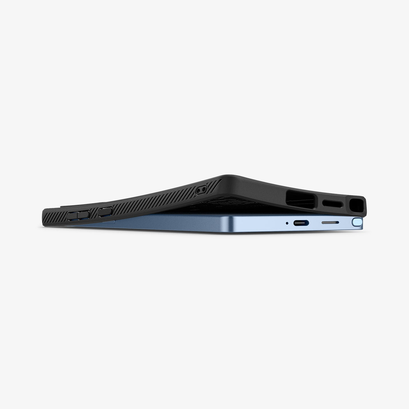 Spigen Liquid Air Galaxy S25 Ultra Handyhülle 6.9" Schwarz