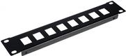 Equip Patchpanel 10" mit Keystone Montage 1U schwarz (EZKP-10-B)