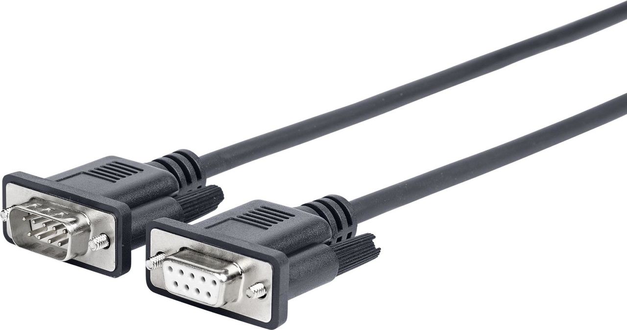 VivoLink Pro - Kabel seriell - DB-9 (M) zu DB-9 (W) - 1,8m - geformt, Daumenschrauben (PRORS1.8)
