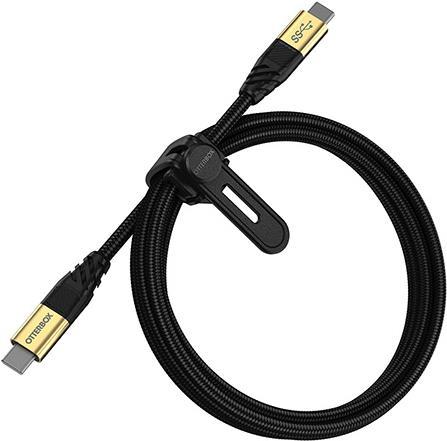 OtterBox Superspeed Premiumkabel USB-C auf USB-C 3.2 Gen 1 1,8m schwarz (78-80212)
