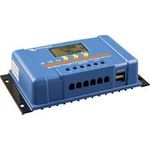 Victron Energy Blue-Solar PWM-LCD&USB Laderegler PWM 12 V, 24 V, 48 V 20 A (SCC040020050)