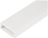 StarTech.com Solid Cable Management Raceway with Adhesive Tape & Cover, 1-1/4"(32mm)W x 3/8"(11mm)H, 3ft(1m) length, PVC Network/Power Cord Hider/Wall Wire Duct, Max 12 Cables, UL Listed (CBMWWD3211)