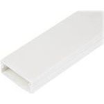 StarTech.com Solid Cable Management Raceway with Adhesive Tape & Cover, 1-1/4"(32mm)W x 3/8"(11mm)H, 3ft(1m) length, PVC Network/Power Cord Hider/Wall Wire Duct, Max 12 Cables, UL Listed (CBMWWD3211)