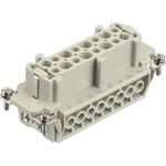 Harting Buchseneinsatz Han® E 09 33 016 2711 16 + PE Schrauben 1 St. (09 33 016 2711)