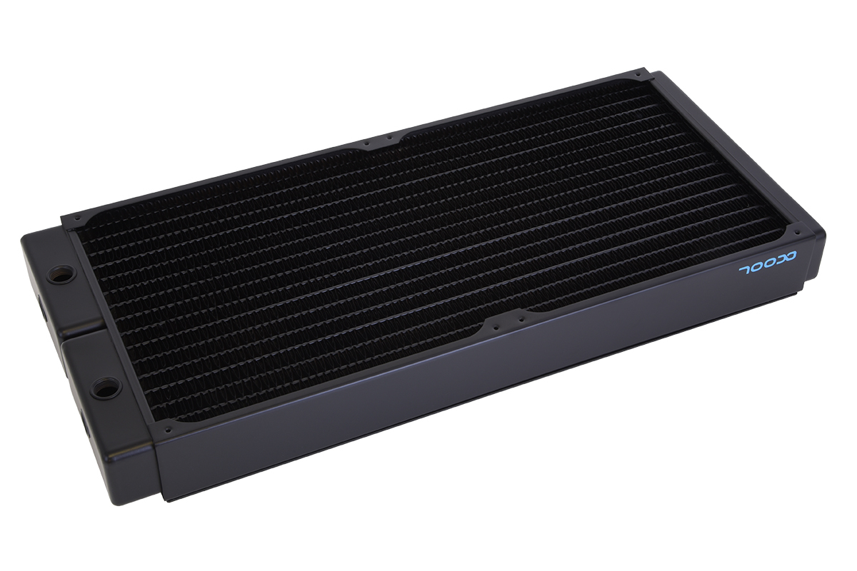 Alphacool NexXxoS XT45 14350 Radiator 400 mm Stahl Schwarz