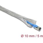 Delock Geflechtschlauch zur EMV Abschirmung selbstschließend 5 m x 10 mm (20992)
