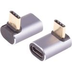 S/CONN maximum connectivity USB-C Adapter, 4.0, 90° Winkel oben/unten (14-05037)
