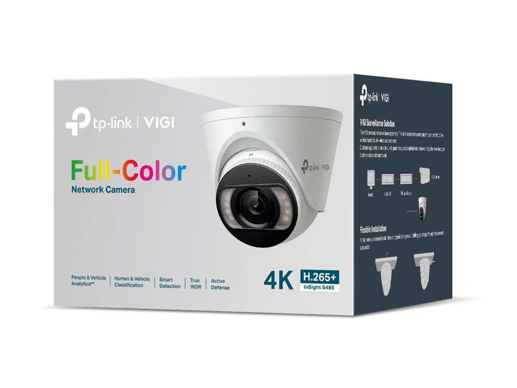 TP-Link VIGI InSight S485 8 MP 3840 x 2160 Weiß