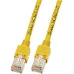 EFB-Elektronik RJ45 Patchkabel Cat.5e SF/UTP LSZH Draka UC300 TM11 gelb 1,5m Hersteller: EFB Elektronik (K8015.1,5)
