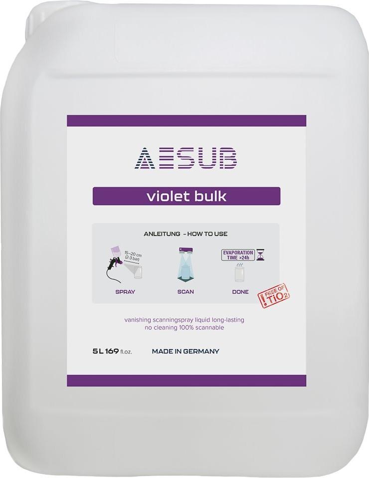 VIOLET BULK 5L AESUB 3D SCANNER ZUBEHOER (AESVB502)