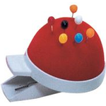 FRANKEN Nadelkissen mit Clip für Moderationskoffer Durchmesser: 60 mm, Höhe des Kissen: 40 mm - 1 Stück (UMK-KISSEN)