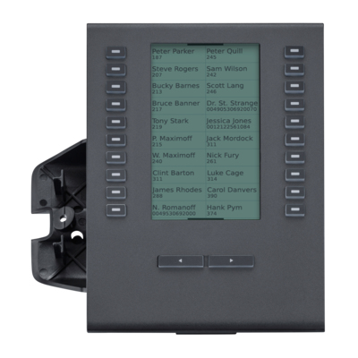 Auerswald COMfortel D-XT20i Funktionstasten-Erweiterungsmodul Schwarz