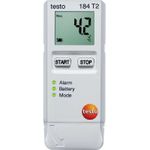 TESTO 184 T2 Temperatur-Datenlogger, Messschreiber, 40000 Messwerte, - 35 ... + 70 ° C, 0.1 ° C (0572 1842)