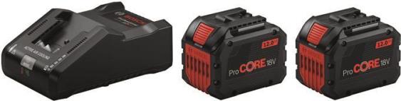 Bosch Starter-Set 2 x ProCORE18V 12.0Ah+ GAL 18V-160 1600A02T5W (1600A02T5W)