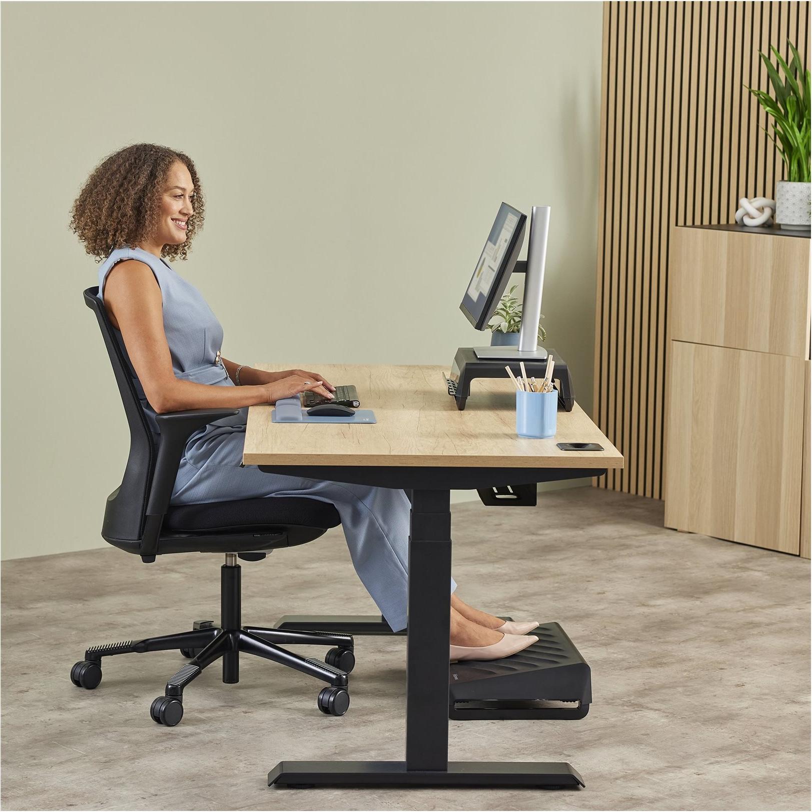 Fellowes Breyta - Mauspad mit Handgelenkpolsterkissen (100142557)