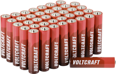 VOLTCRAFT Industrial LR03 SE Micro (AAA)-Batterie Alkali-Mangan 1300 mAh 1.5 V 40 St. (VC-11888965)