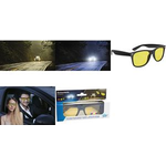 WEDO Nachtsichtbrille für Autofahrer, inkl. Brillenhülle polarisierende Brillengläser reduzieren Blendungen durch - 1 Stück (271 47099)
