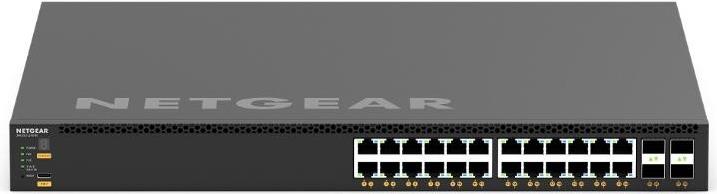 Netgear M4350-24X4V (XSM4328CV)-24x10G/Multi-Gig PoE+ (576W base, up to 720W) and 4xSFP28 25G Managed Switch (XSM4328CV-100NES)
