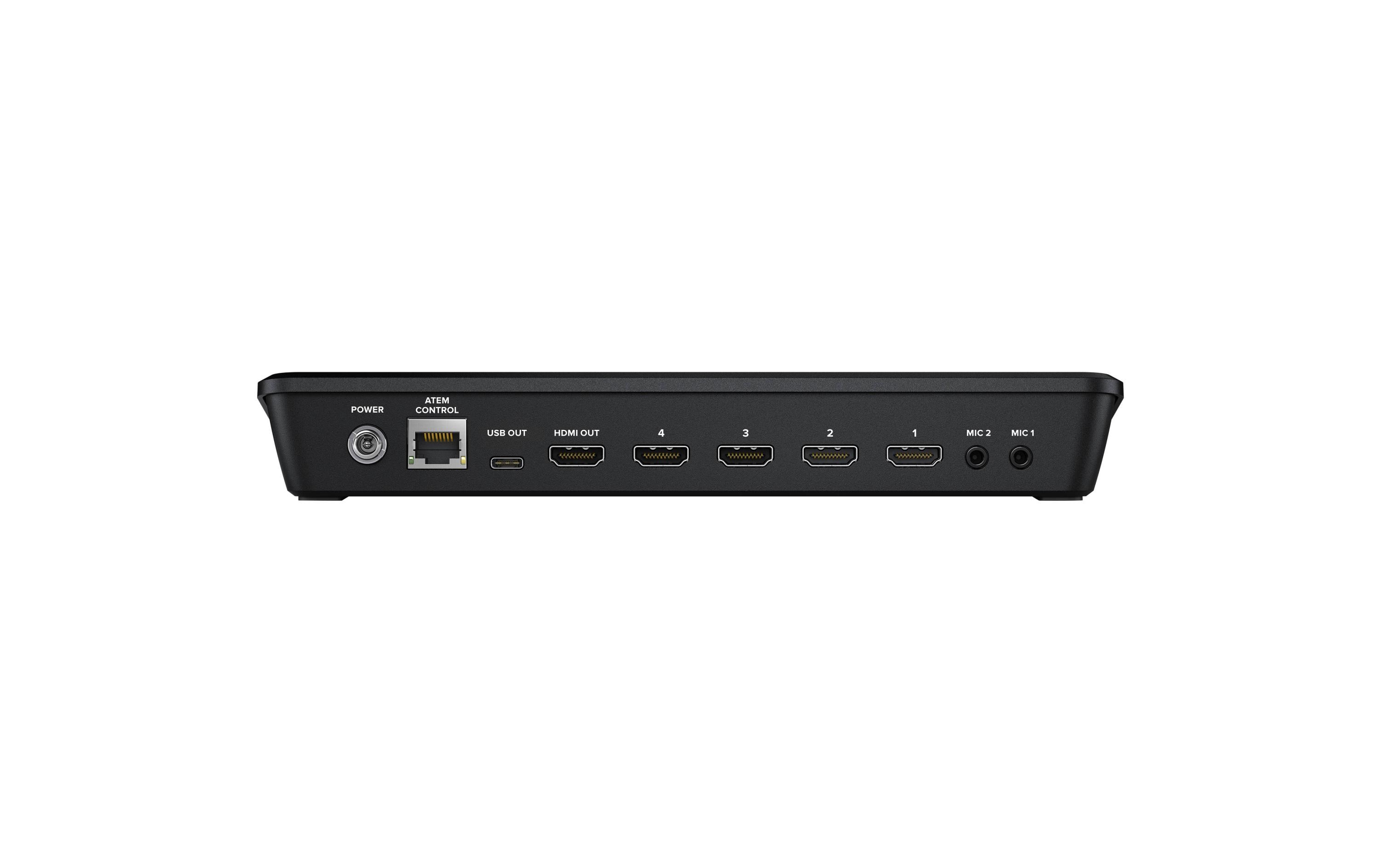 Blackmagic Design ATEM Mini Pro Videomischer 4 HDMI Full HD Schwarz