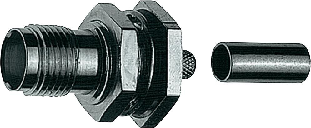 Telegärtner R-TNC-Steckverbinder Buchse, gerade 50 Ohm J01011R0000 1 St. (J01011R0000)