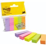 3M 670-5 Klebezettel Rechteck Mehrfarben 100 Blätter (670/5)