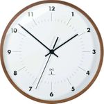 Tfa Funk-Wanduhr mit Holzrahmen (Ø x T) 25.5 cm x 5 cm (98.1097)
