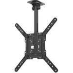 Hama TV-Deckenhalterung schwenkbar, höhenverstellbar, 400x400, 165 cm (65), SW (00220877)
