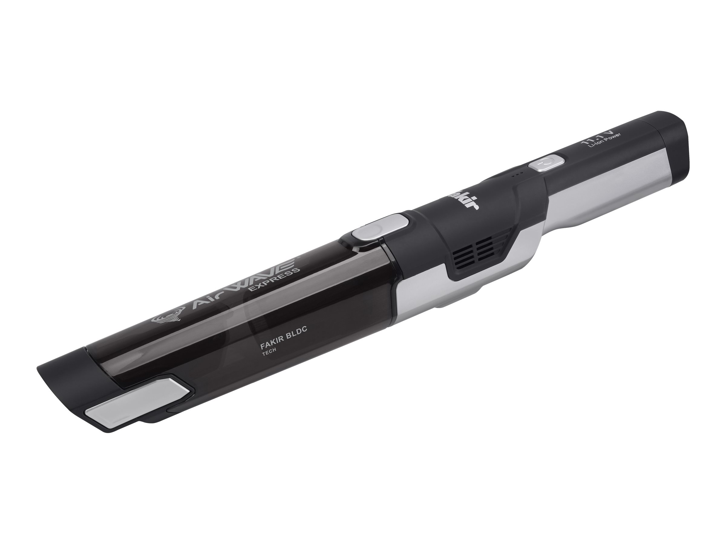 Fakir Premium AS 1110 LT Air Wave Express - Akku-Handstaubsauger - 120 W - Schwarz/Silber