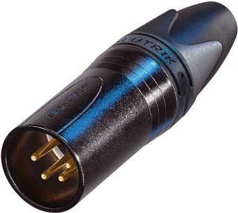 Neutrik XX Series Audio-Stecker (NC4MXX-B)