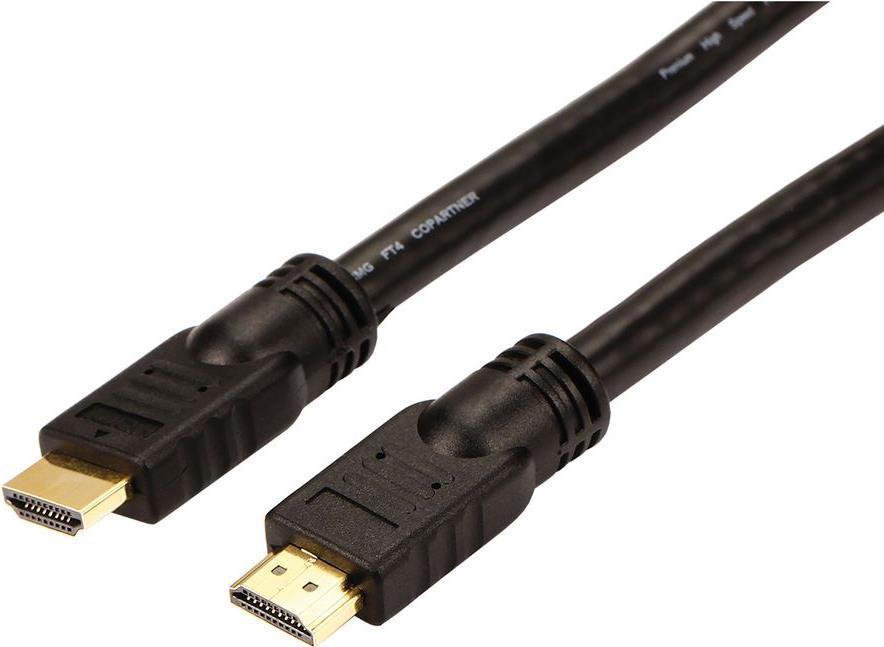 ROLINE 14.01.3451 HDMI-Kabel 10 m HDMI Typ A (Standard) Schwarz (14.01.3451)