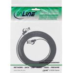 InLine 75701S Netzwerkkabel Schwarz 1 m Cat6a U/FTP (STP) (75701S)