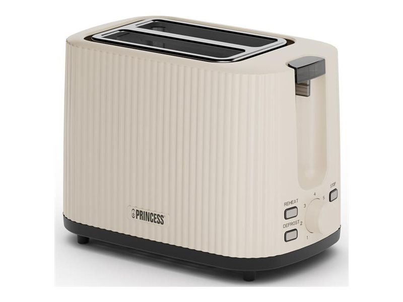 Princess Wave Toaster 2 Scheiben Beige