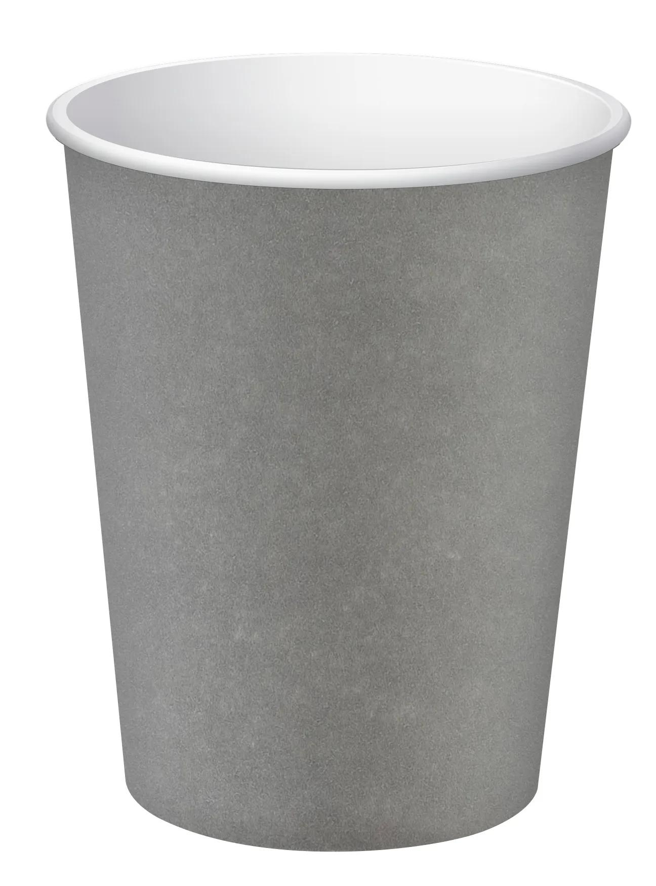 PROnappe Papp-Trinkbecher Karton 200 ml 15 Stück Grau