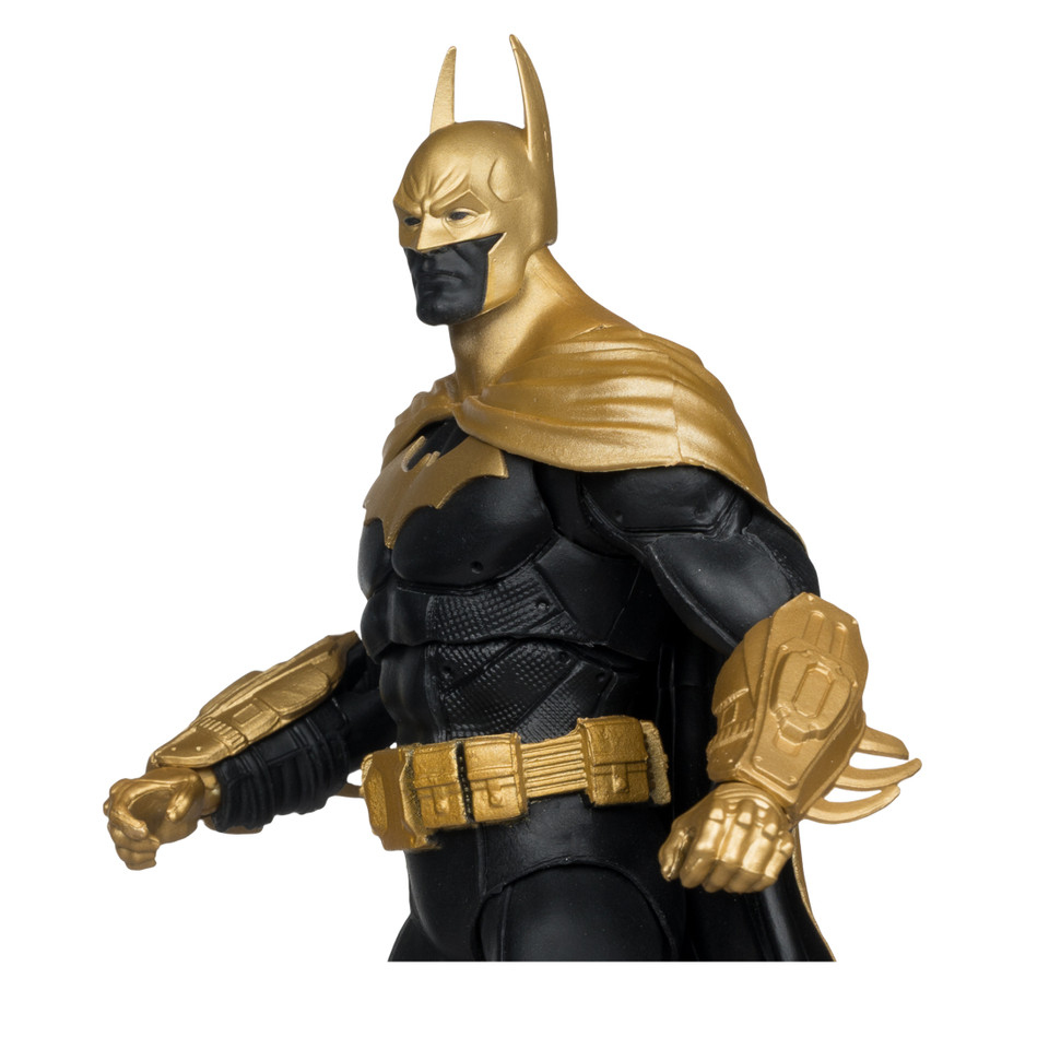 McFarlane DC Multiverse Batman Knightmare Action Figur Arkham City 178 mm Gold/Schwarz