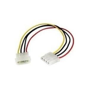 StarTech.com 30cm LP4 Molex Strom Verlängerung - 4 Pin Anschlusskabel / Verlä...