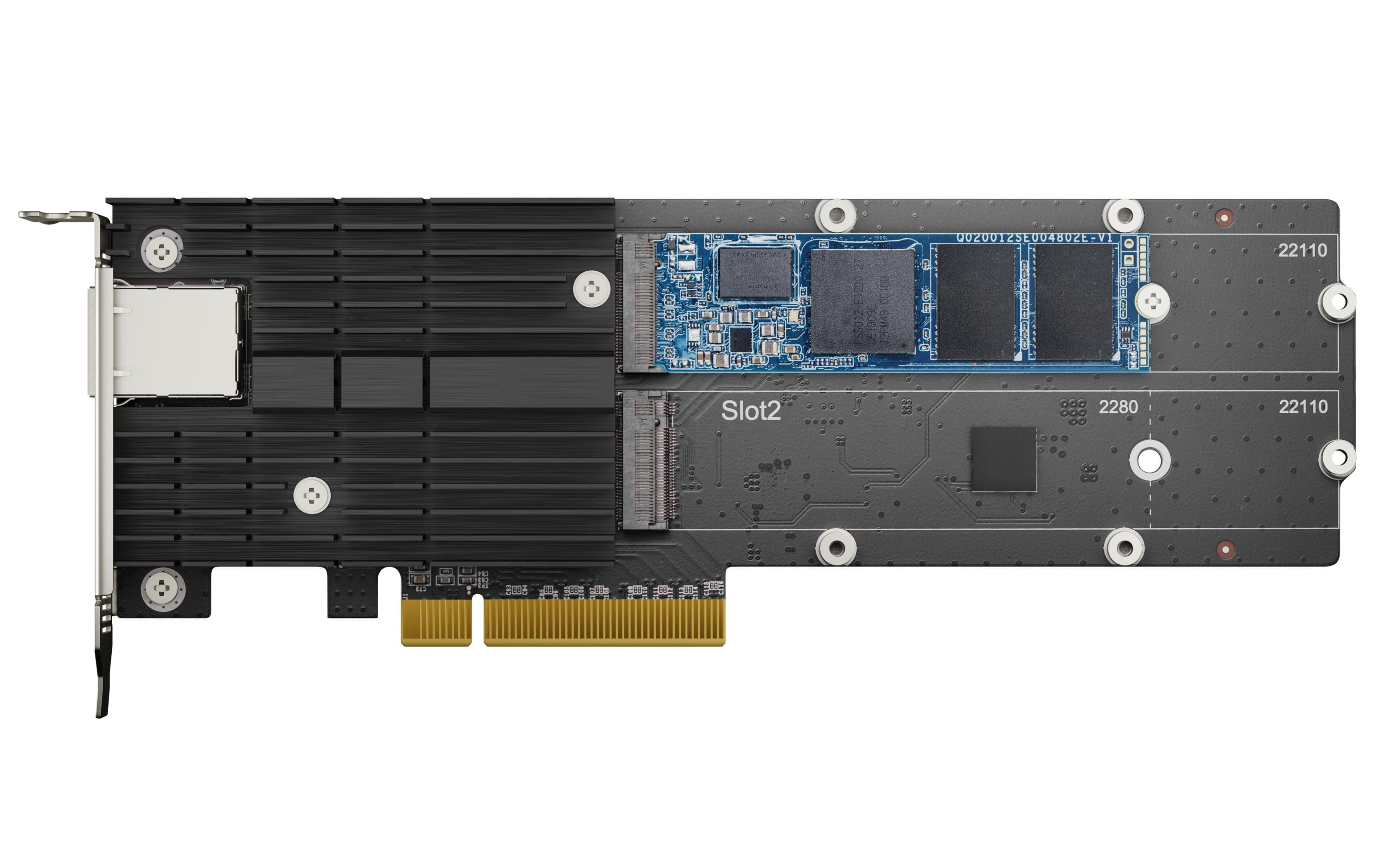 Synology E10M20-T1 Netzwerkadapter PCIe 3.0 x8 10Gb Ethernet Schwarz