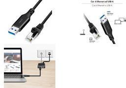 LogiLink CU0404 Netzwerkadapter Kabel USB 3.0 Typ-A Gigabit Ethernet 5 m (CU0404)